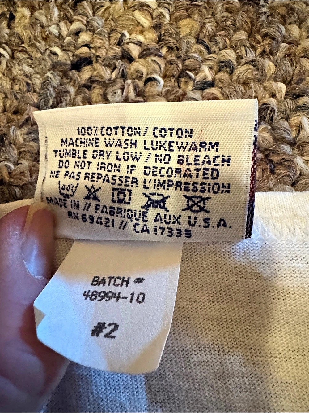 Vintage Reebok Color Block Tank Top Size Small - Picture 3 of 3